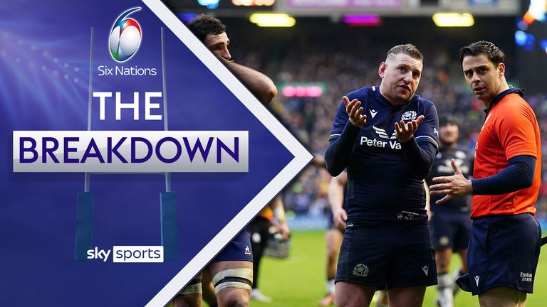 Sky Sports News' Eleanor Roper and digital journalist Megan Wellens debate whether Scotland should have been awarded a try at the end of their game with France before discussing George Ford's controversial conversion charge-down.