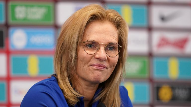 England Women manager Sarina Wiegman