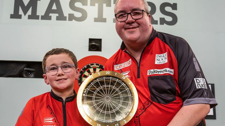 Stephen Bunting beat Michael van Gerwen to claim his first televised PDC title