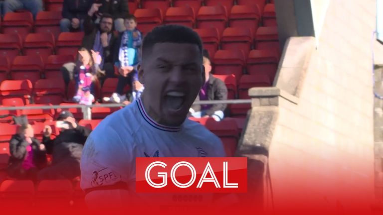 Tavernier scores for Rangers