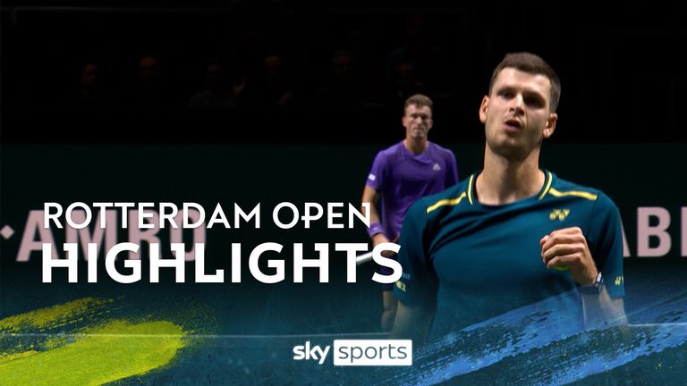 Hubert Hurkacz needed a third set tie-break to finally overcome Jiri Lehecka in his opening match at the Rotterdam Open.