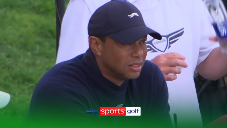 Tiger Woods withdraws from the Genesis Invitational