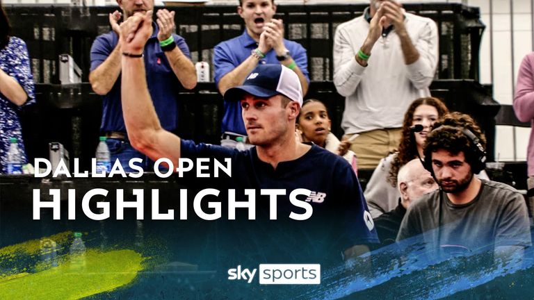 Tommy Paul cruised to a straight sets win over Japan's Taro Daniel in the round of 16 at the Dallas Open on Wednesday night.