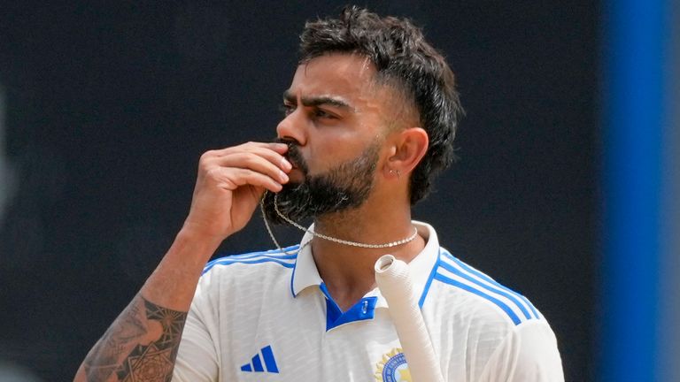 India's Virat Kohli (Associated Press)