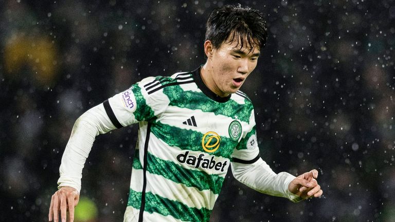 Hyunjun Yang came into Celtic's starting XI vs Dundee