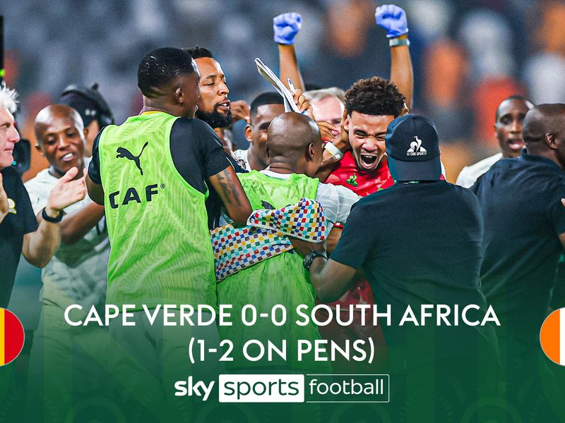 Cape Verde 0-0 South Africa (1-2 pens)