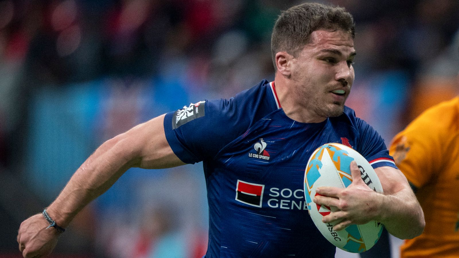 World Rugby Sevens: Antoine Dupont Helps France Beat Injury-hit Great ...