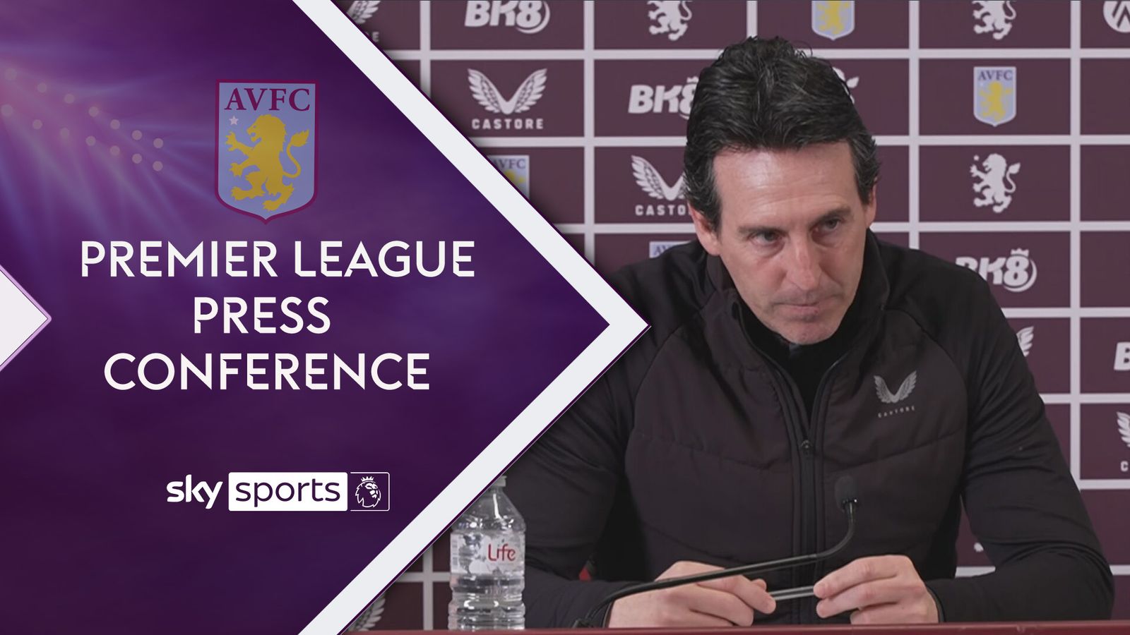 Aston Villa's Unai Emery: We are only focussed on Luton