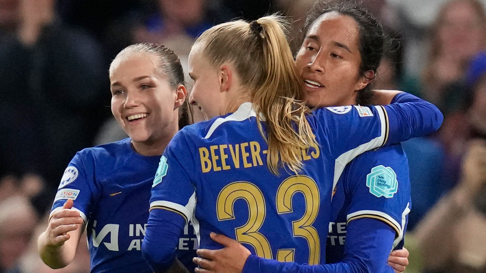 Chelsea Women 1-1 Ajax Women (agg 4-1): Emma Hayes' side reach Champions League semis after Mayra Ramirez goal