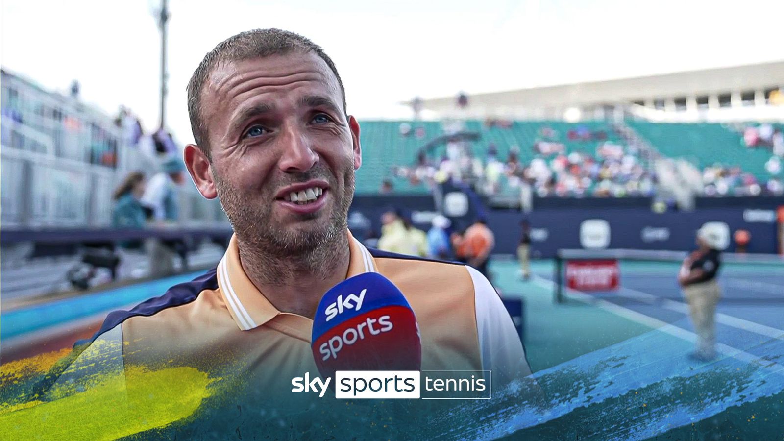 Dan Evans holds nerve in Miami opener | 'It's only tennis!' | Tennis ...