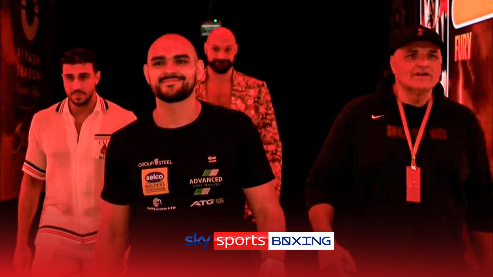 Fury family make dramatic entrance in Riyadh! | Boxing News | Sky Sports