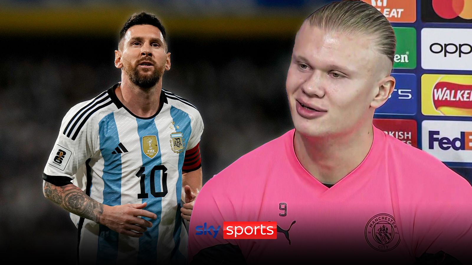 Erling Haaland On Lionel Messi Hes The Best Thats Ever Played Football News Sky Sports 1241