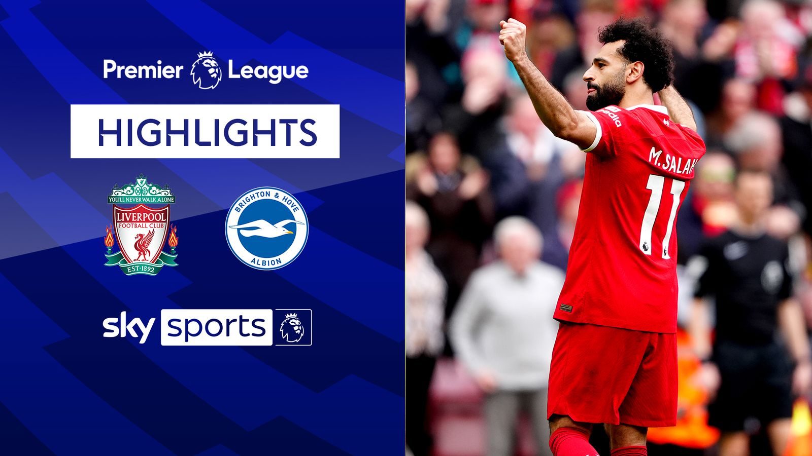 Liverpool 2-1 Brighton: Mo Salah Scores Winner As Reds Come From Behind ...