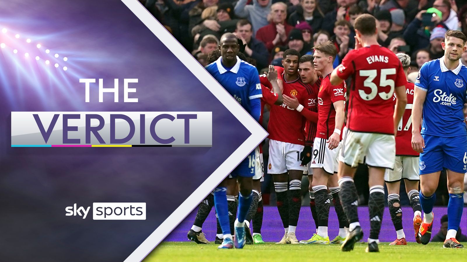 Man Utd 2 - 0 Everton - Match Report & Highlights