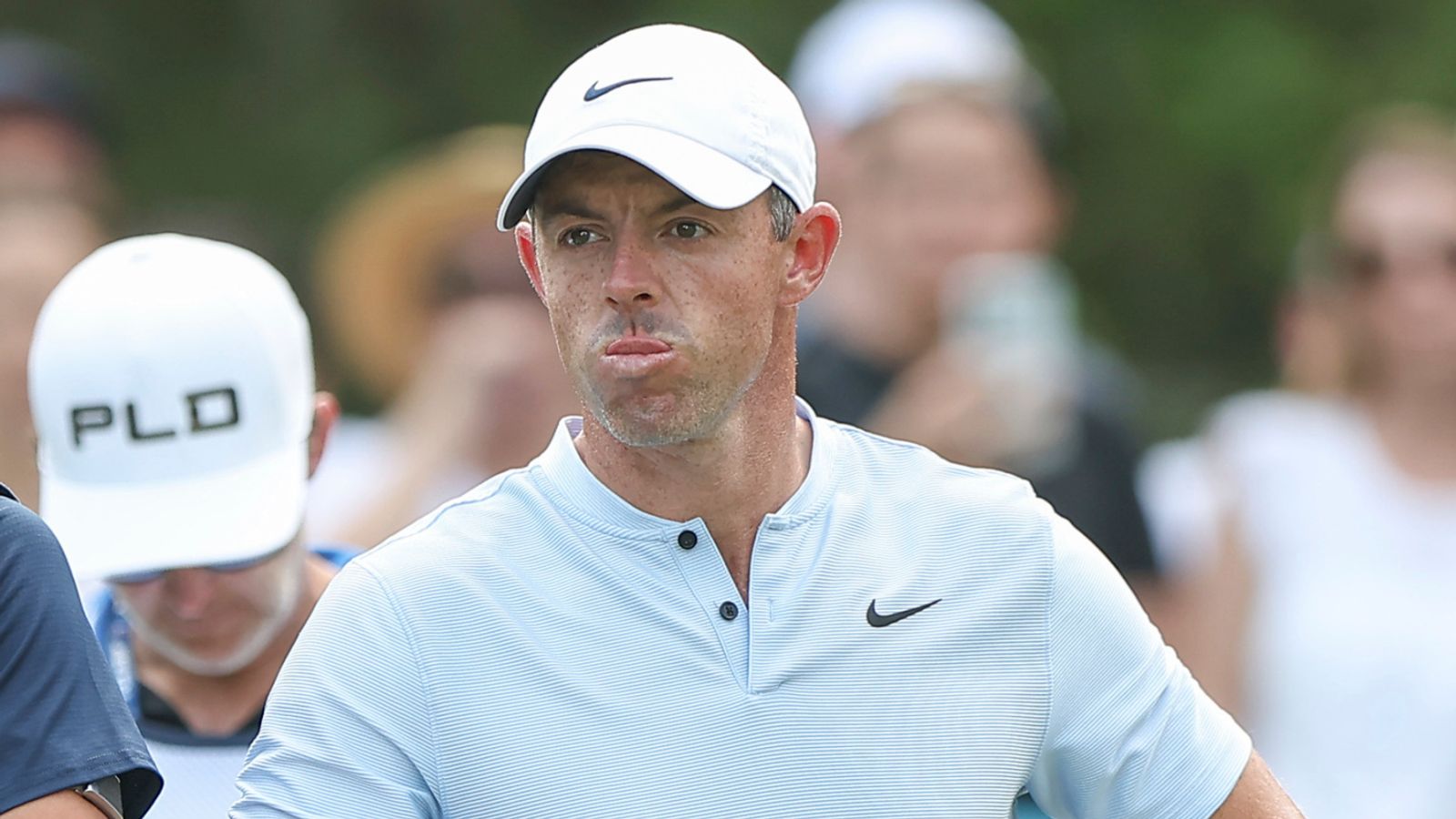 The Players Rory McIlroy falls eight behind after erratic round as