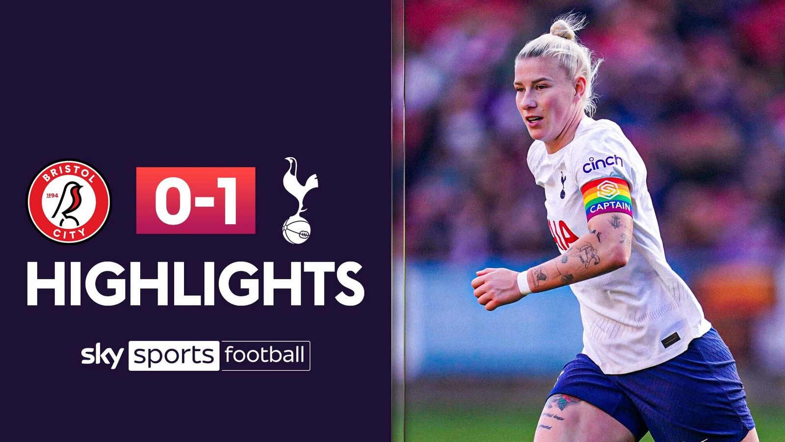 Bristol City 0-1 Tottenham | WSL Highlights | Football News - Sky Sports