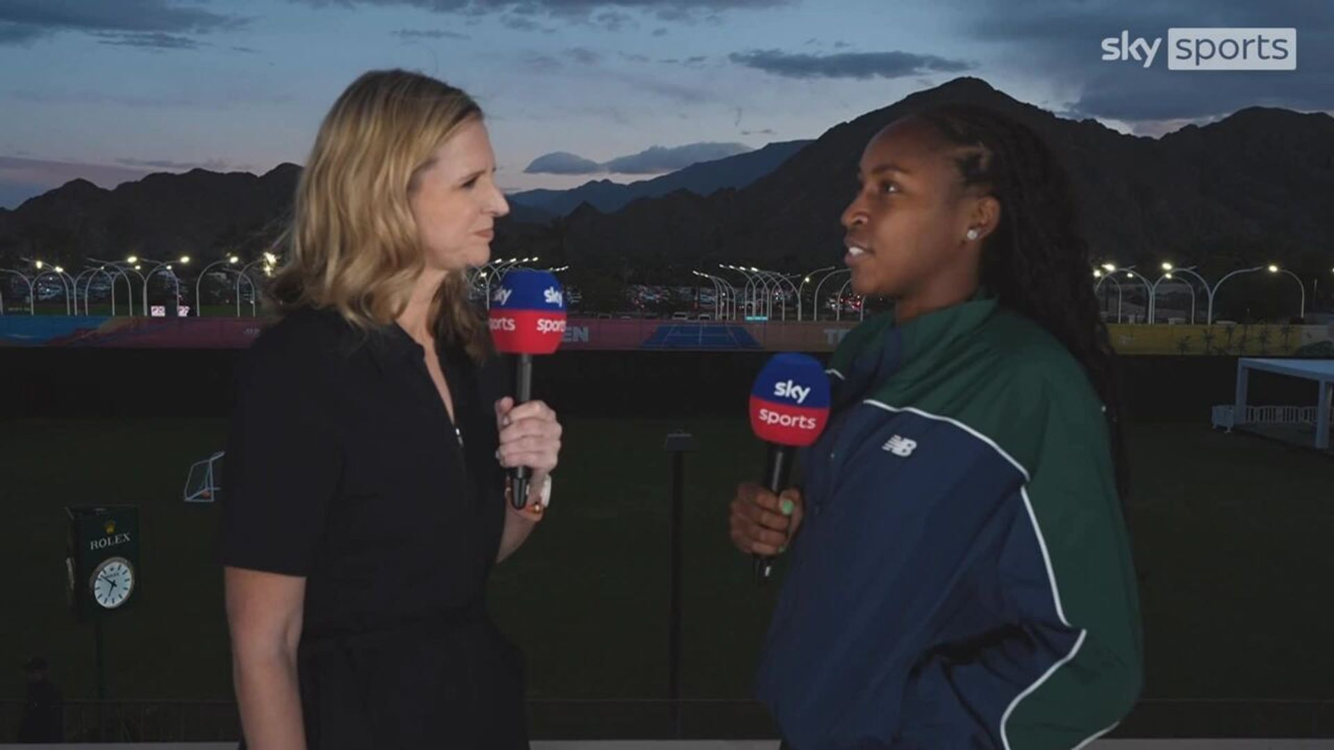 Gauff: I need to work on my serving, but my game is improving