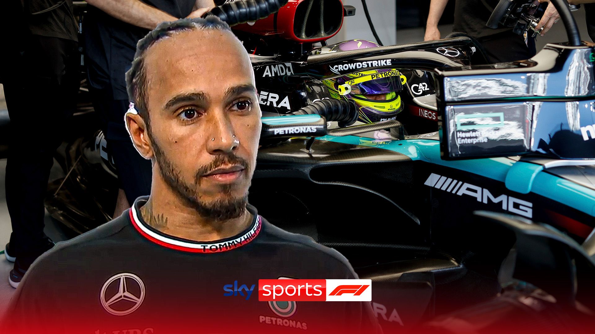 'Russell more comfortable' | Hamilton bemoans Mercedes bouncing