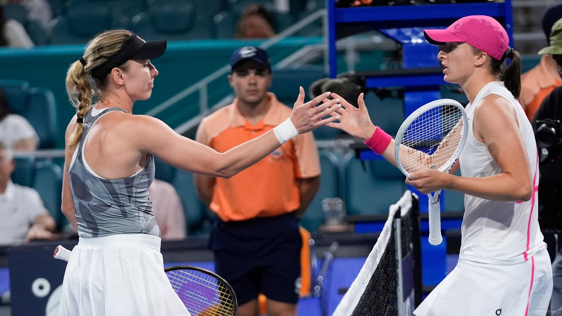 No 1 seed Swiatek out of Miami Open after Alexandrova defeat