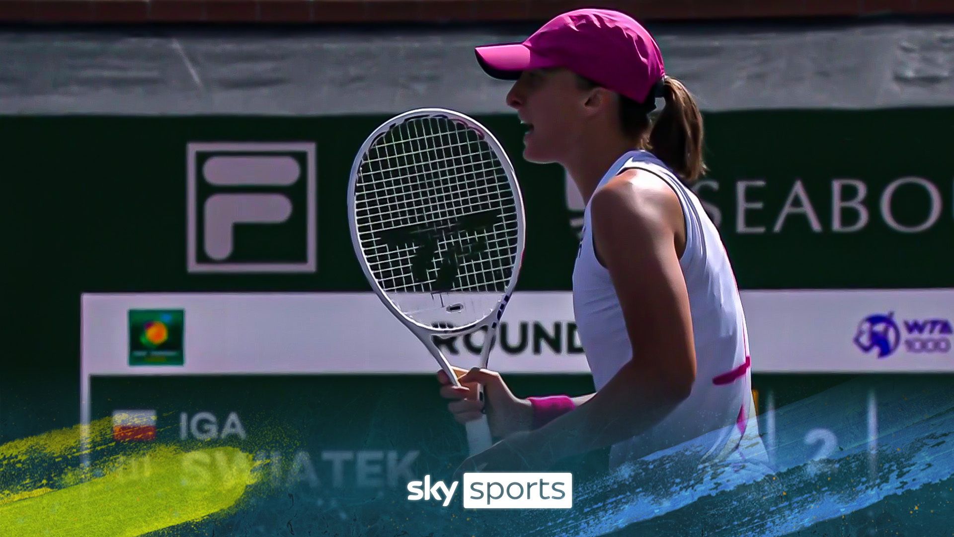 'This is unplayable' | Swiatek's unleashes a perfect drive-volley