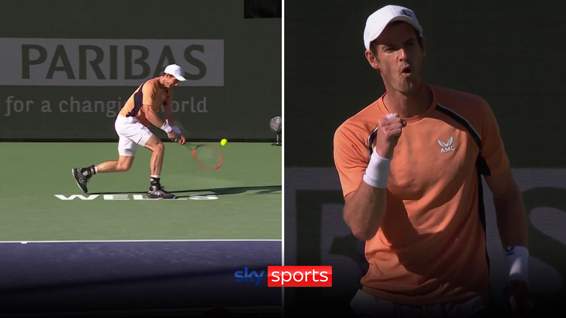Murray leaves Rublev stranded with spectacular trademark lob!