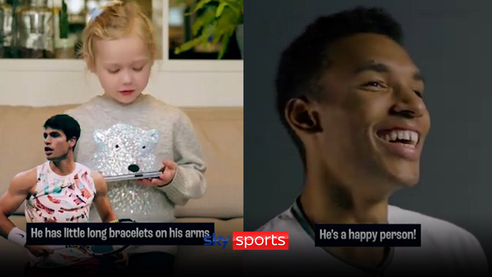 'He's a happy person!' | Kid give clues to name the player!