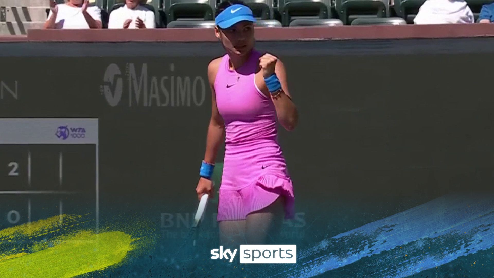 'I've had enough of this, time for a sit down!' | Raducanu cruises into 3-0 lead