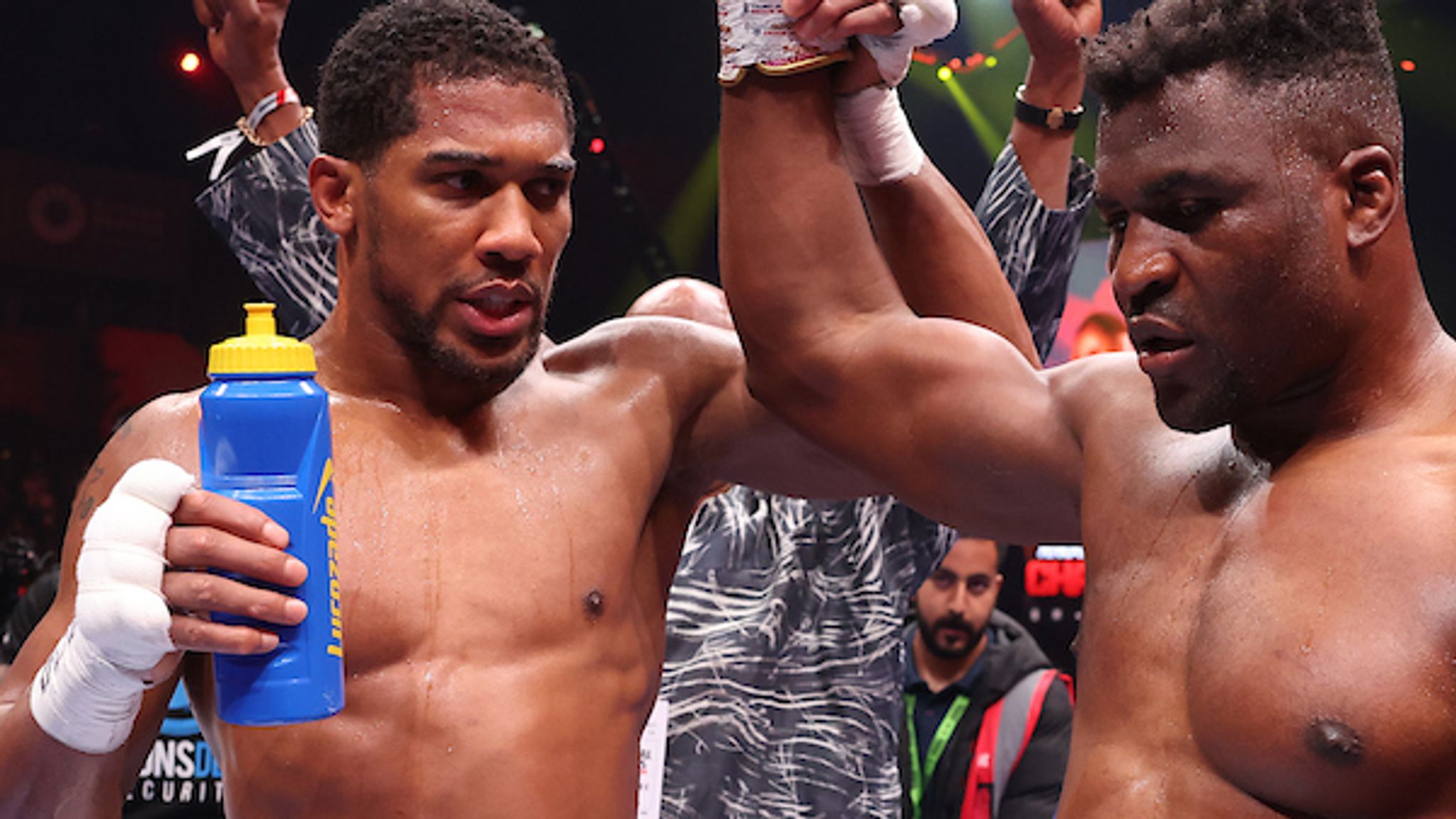 Anthony Joshua says he will target Tyson Fury vs Oleksandr Usyk winner  after his knockout win over Francis Ngannou | Boxing News | Sky Sports