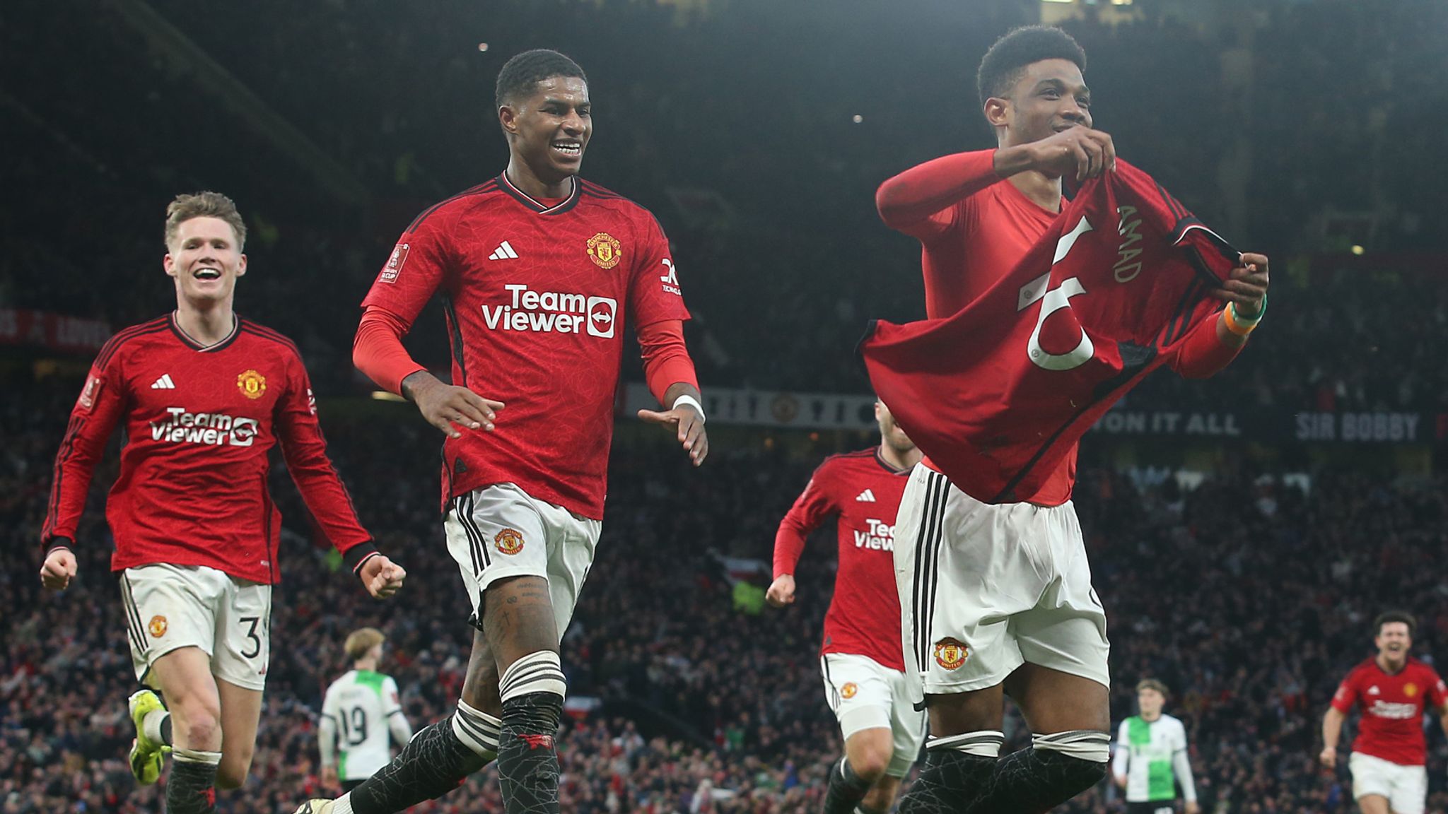 Amad Diallo scored a late winner for Manchester United against Liverpool in the last fixture between the sides.