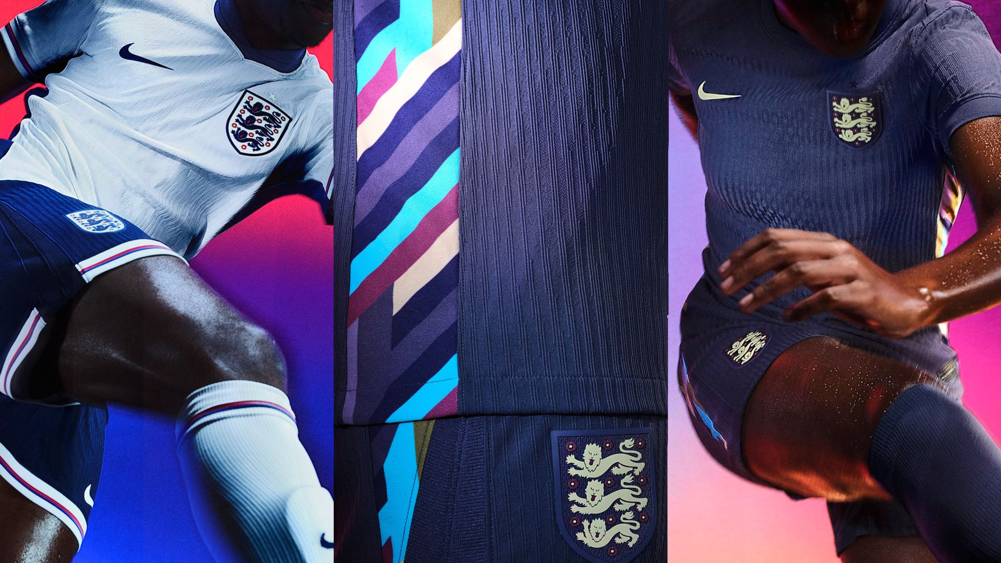 Euro 2024 kits revealed Home and away shirts for England, Wales