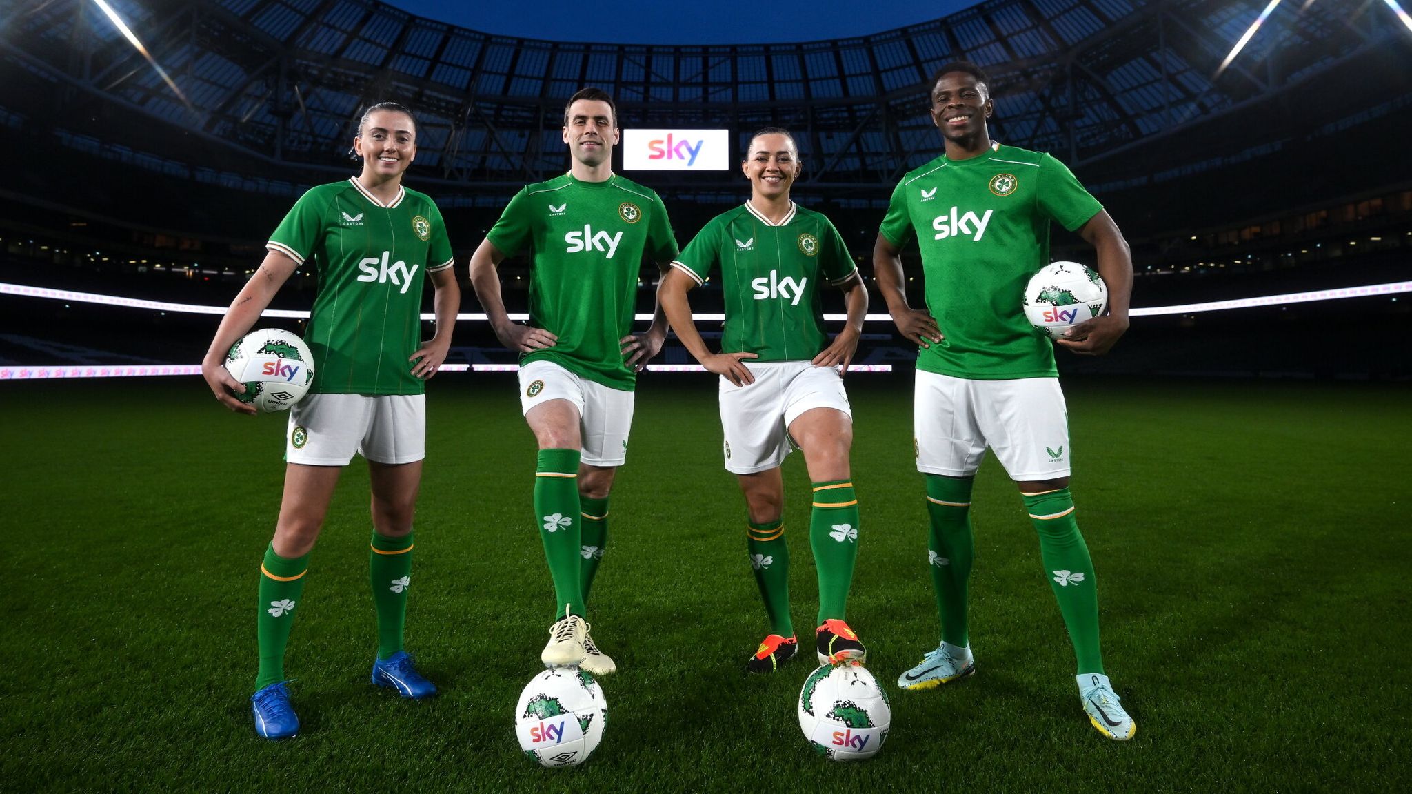 Republic of Ireland Sky announced as primary partner of men's national