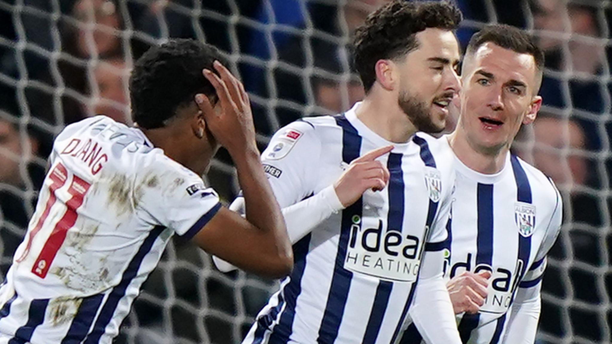 West Bromwich Albion 2-1 Coventry City: Baggies bolster play-off position  with win at The Hawthorns, Football News