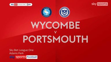 Wycombe 1-3 Portsmouth