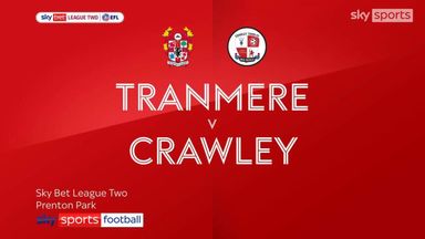 Tranmere 1-3 Crawley | League Two highlights