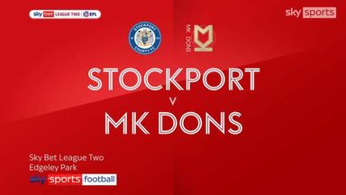 Stockport 5-0 MK Dons