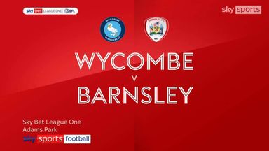 Wycombe 2-4 Barnsley