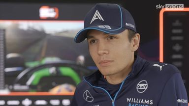 Albon: Not much can be salvaged from the crash