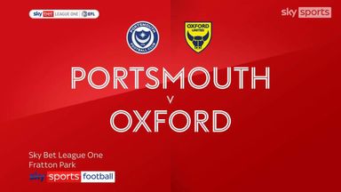 Portsmouth 2-1 Oxford