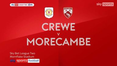 Crewe 2-3 Morecambe