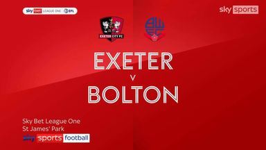 Exeter 2-2 Bolton