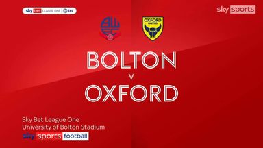 Bolton 5-0 Oxford
