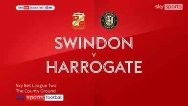 Swindon 1-1 Harrogate