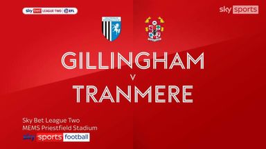 Gillingham 1-1 Tranmere