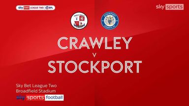 Crawley 1-1 Stockport