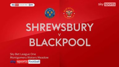 Shrewsbury 0-2 Blackpool