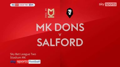 MK Dons 3-1 Salford