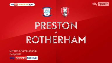 Preston North End 3-0 Rotherham United
