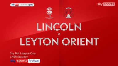 Lincoln City 1-0 Leyton Orient