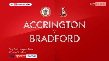 Accrington 0-3 Bradford