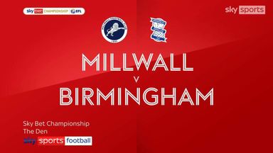 Millwall 1-0 Birmingham